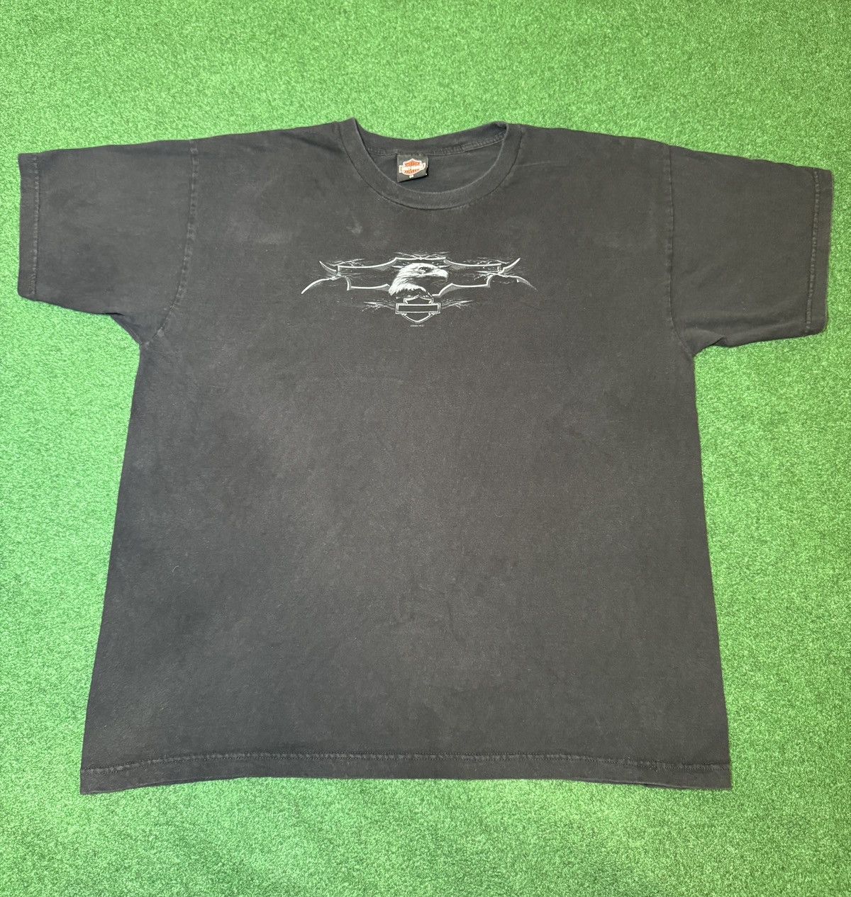 Harley Davidson × Vintage Y2K Harley Davidson New Bern North Carolina Biker T Shirt Size US XXL / EU 58 / 5 - 1 Thumbnail