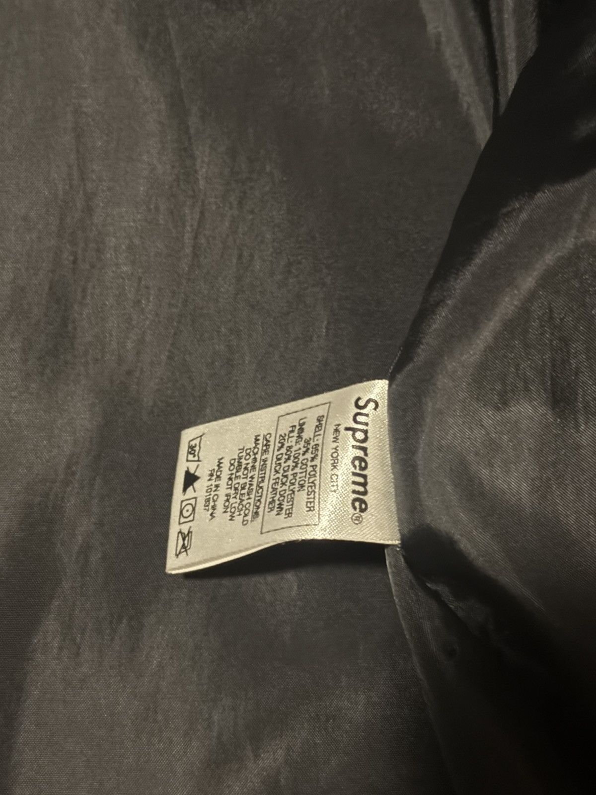 Supreme Supreme Fuck Puffer 2017 Size US M / EU 48-50 / 2 - 3 Thumbnail