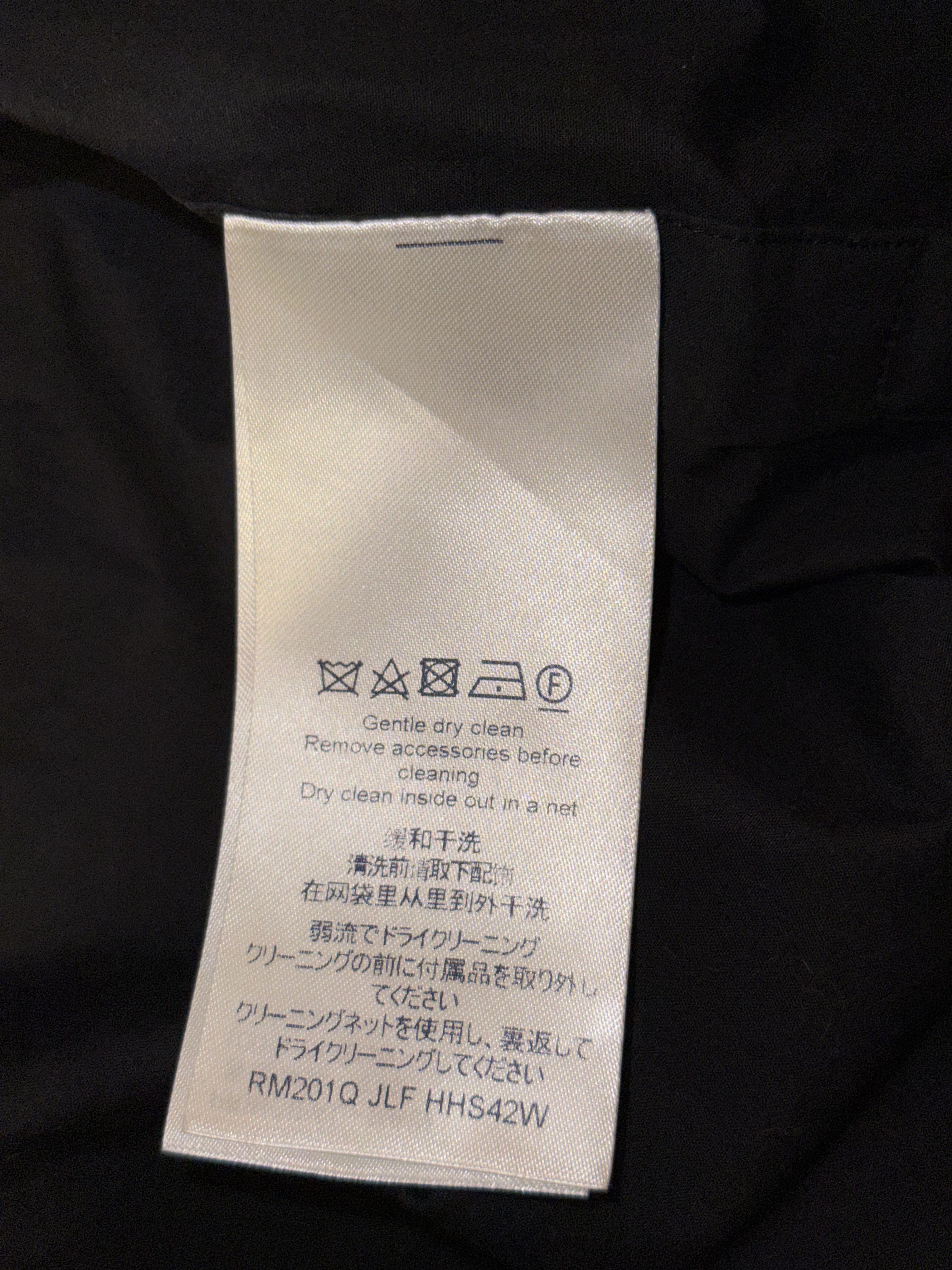 Louis Vuitton LV Multi Pocket Utility Shirt Black M Authentic Size US M / EU 48-50 / 2 - 5 Thumbnail