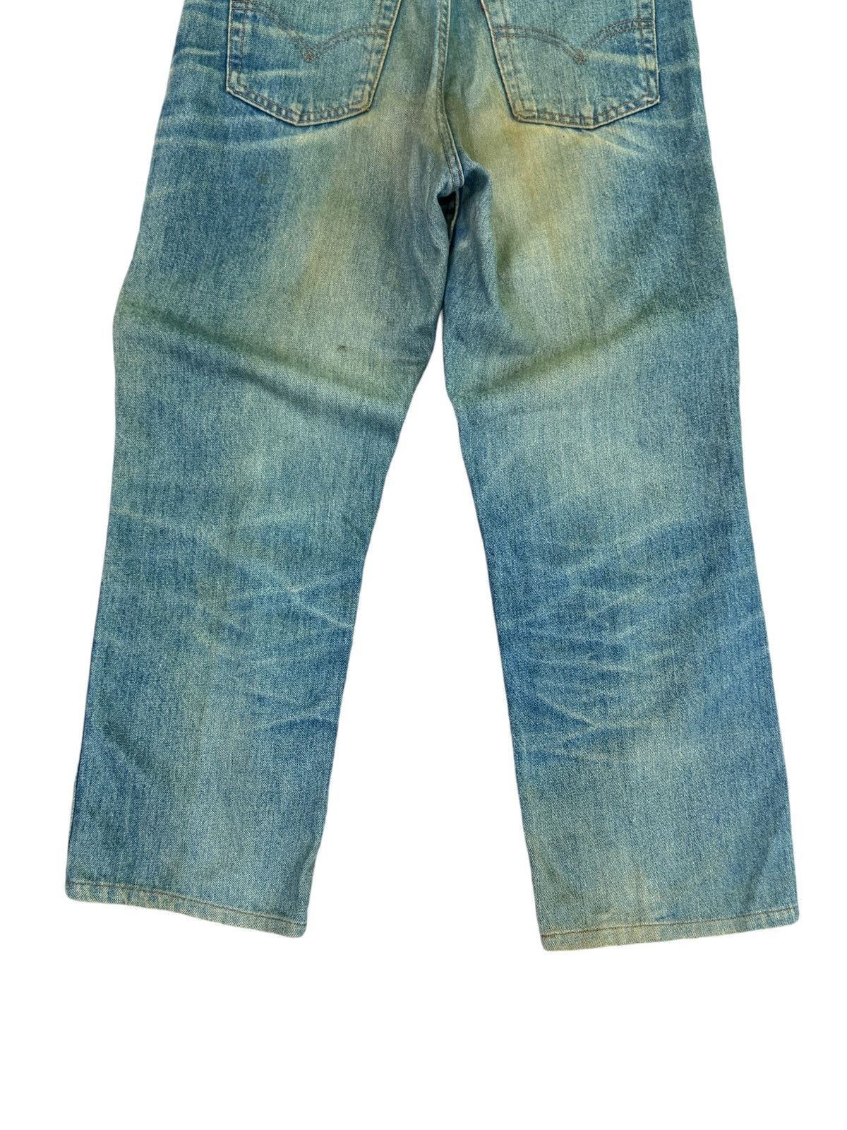 Levi's Vintage Levis 510 Mud Wash Claw Mark Loose Jeans Size US 32 / EU 48 - 13 Thumbnail