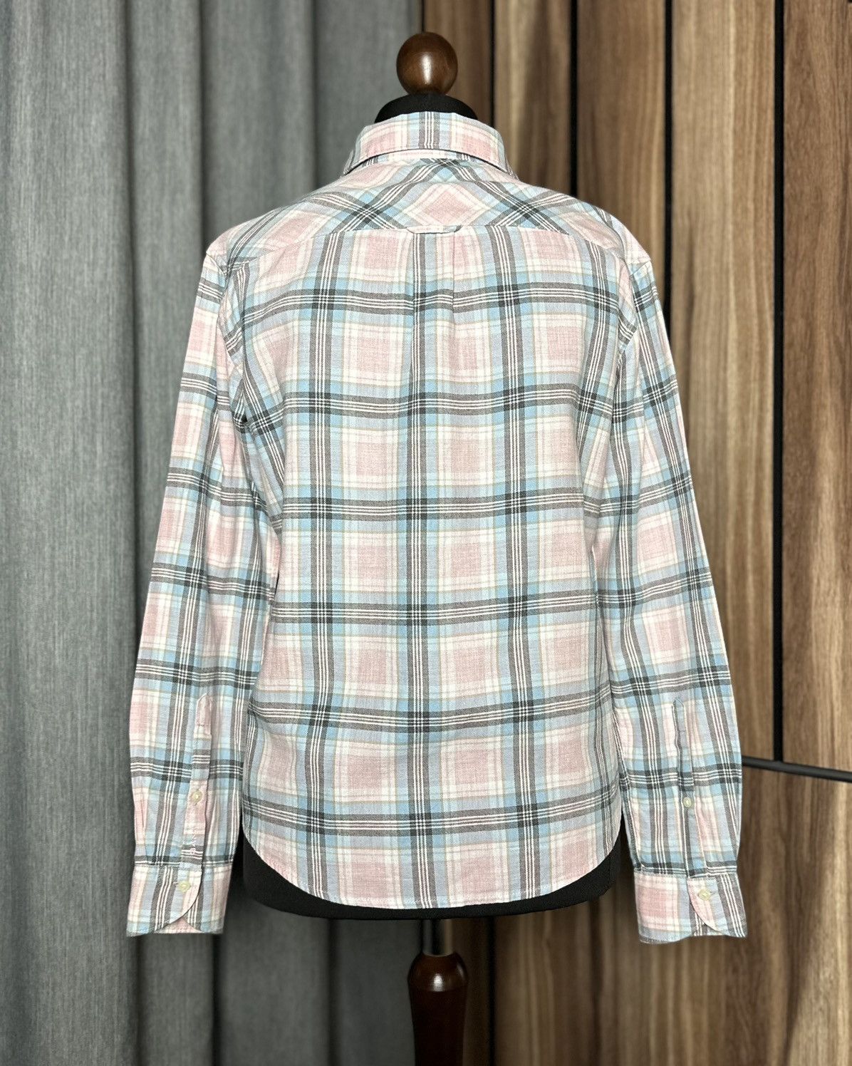 Flannel × Gant GANT Checkered Shirt Blouse Cotton Women's Size US 6 Size M / US 6-8 / IT 42-44 - 3 Thumbnail