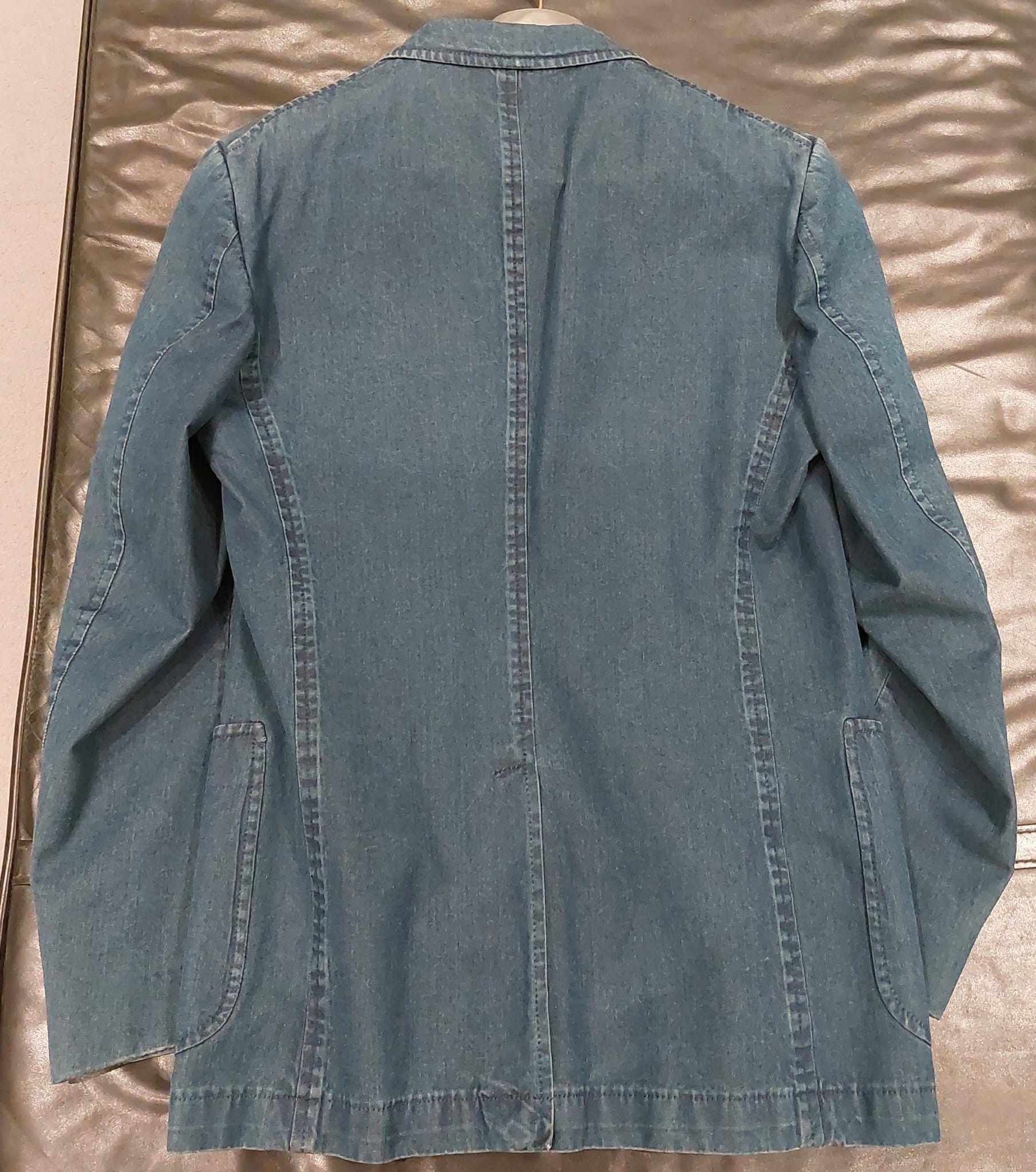Tom Ford o1loc1c0724 Denim Blazer in Blue Size US S / EU 44-46 / 1 - 2 Thumbnail