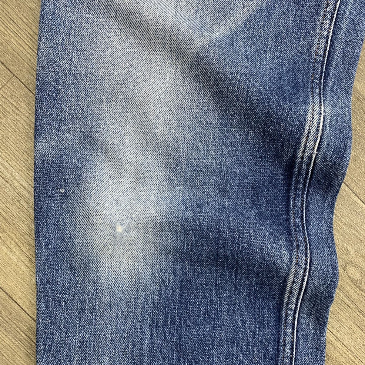 Comme des Garcons × Comme des Garcons Homme × Junya Watanabe 80’s Comme des Garcons Homme Stone Wash Blue Jeans Size US 26 / EU 42 - 4 Thumbnail