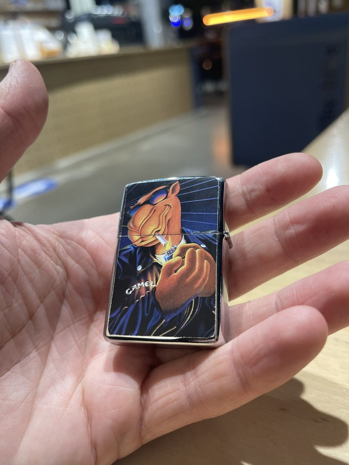 Camel 🔥RARE CAMEL LIGHTER 00s two sided WORKING ❗️ Size ONE SIZE - 4 Thumbnail