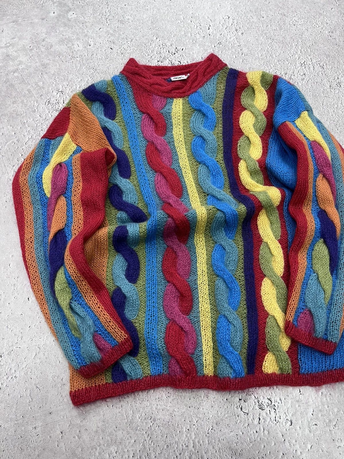 Carlo Colucci × Coogi Coogi Cardigan Pure Wool CARLO COLUCCI Vintage 90s Size US M / EU 48-50 / 2 - 9 Thumbnail