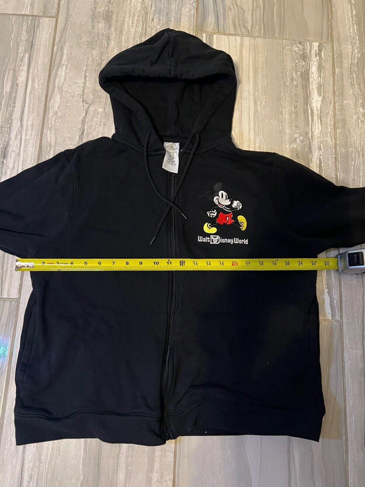 Disney Disney Black Hoodie Youth XLarge Embroidered Mickey Size US XXS / EU 40 - 4 Thumbnail