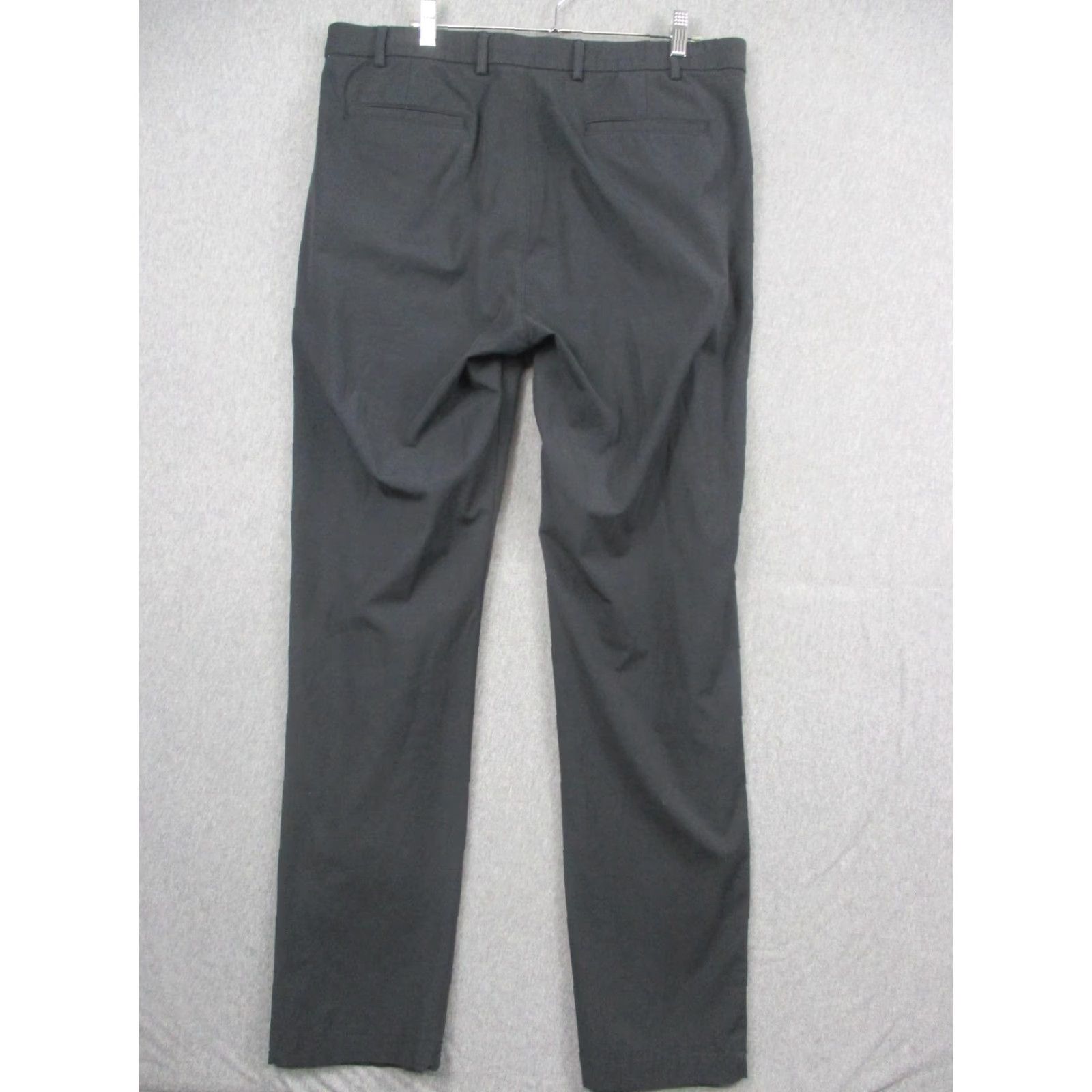 Ralph Lauren Lauren Ralph Lauren Pants Mens 36x34 Black Stretch Dress Chino Flat Front Twill Shirt? Size US 36 / EU 52 - 6 Thumbnail