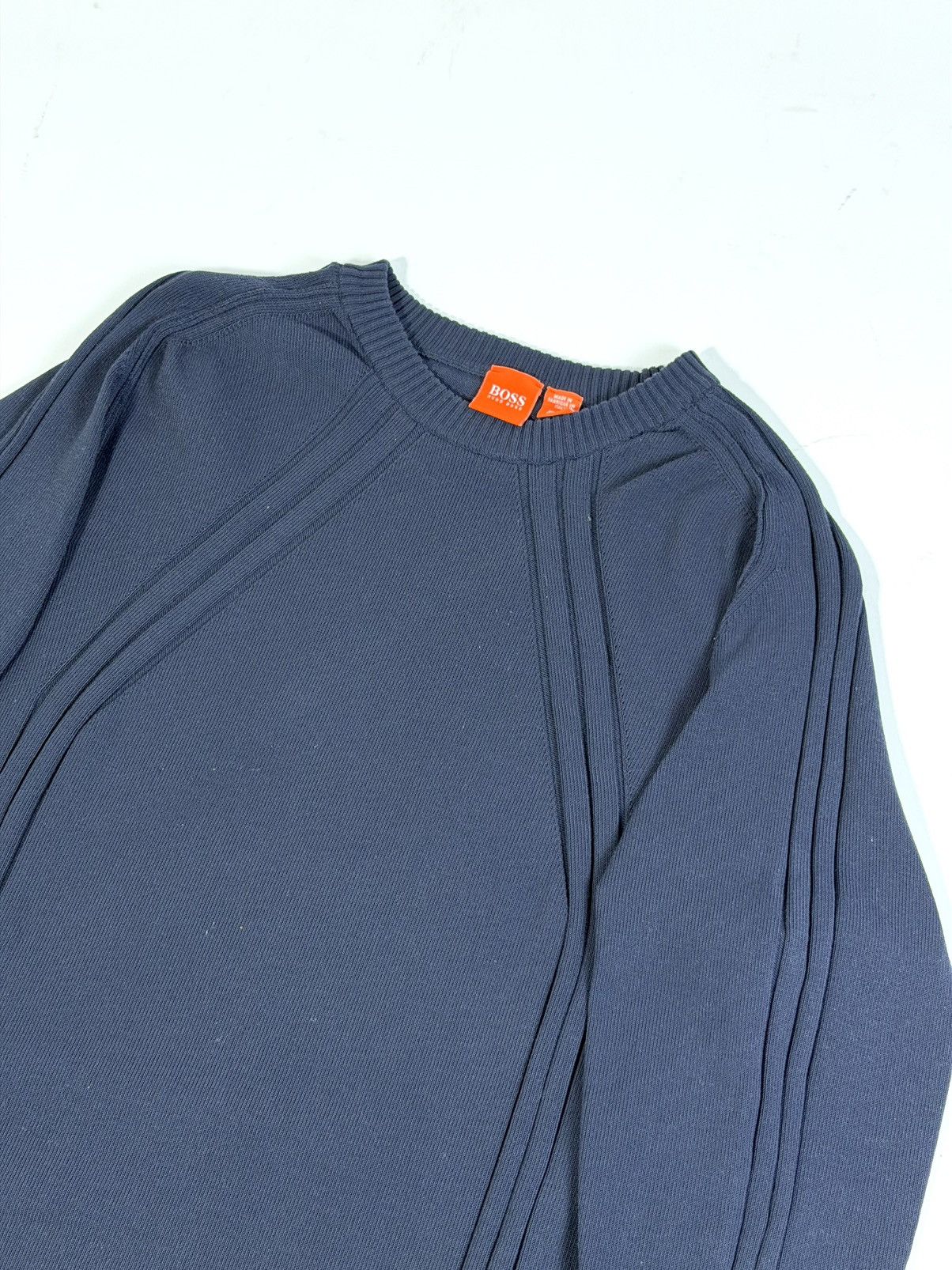Hugo Boss Hugo Boss Orange Label Geometric Knit Size US L / EU 52-54 / 3 - 2 Thumbnail