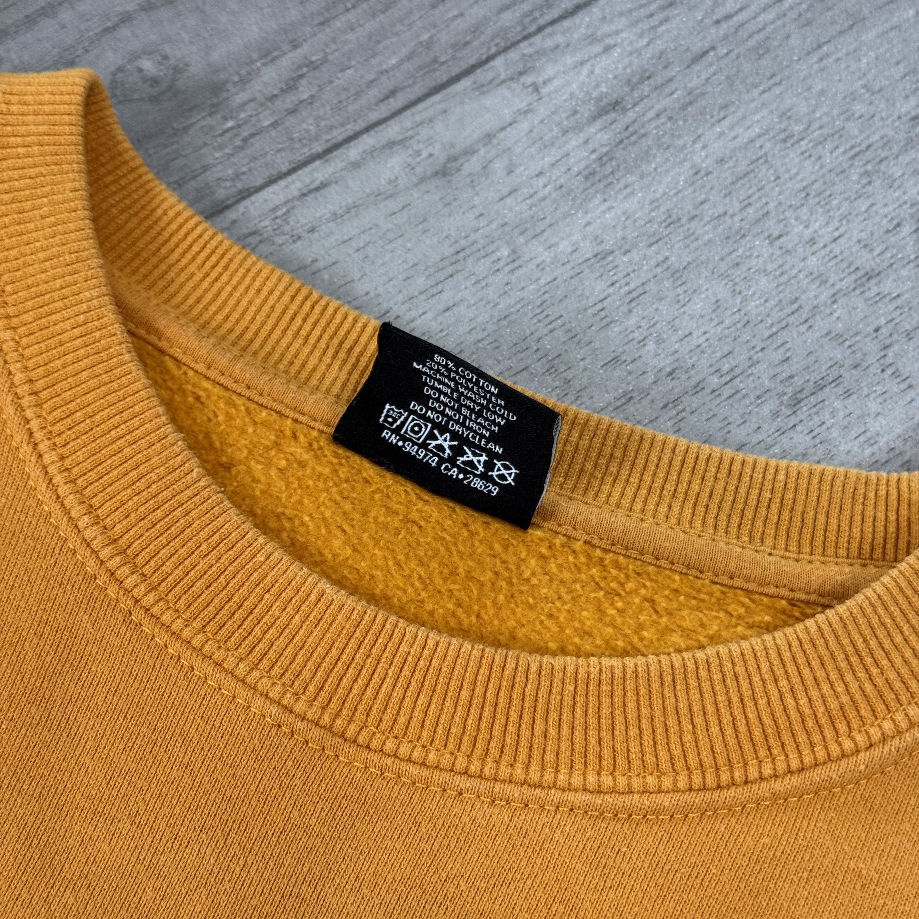 Stussy Vintage Stussy Graphic Yellow Crewneck Sweatshirt Size US S / EU 44-46 / 1 - 9 Thumbnail