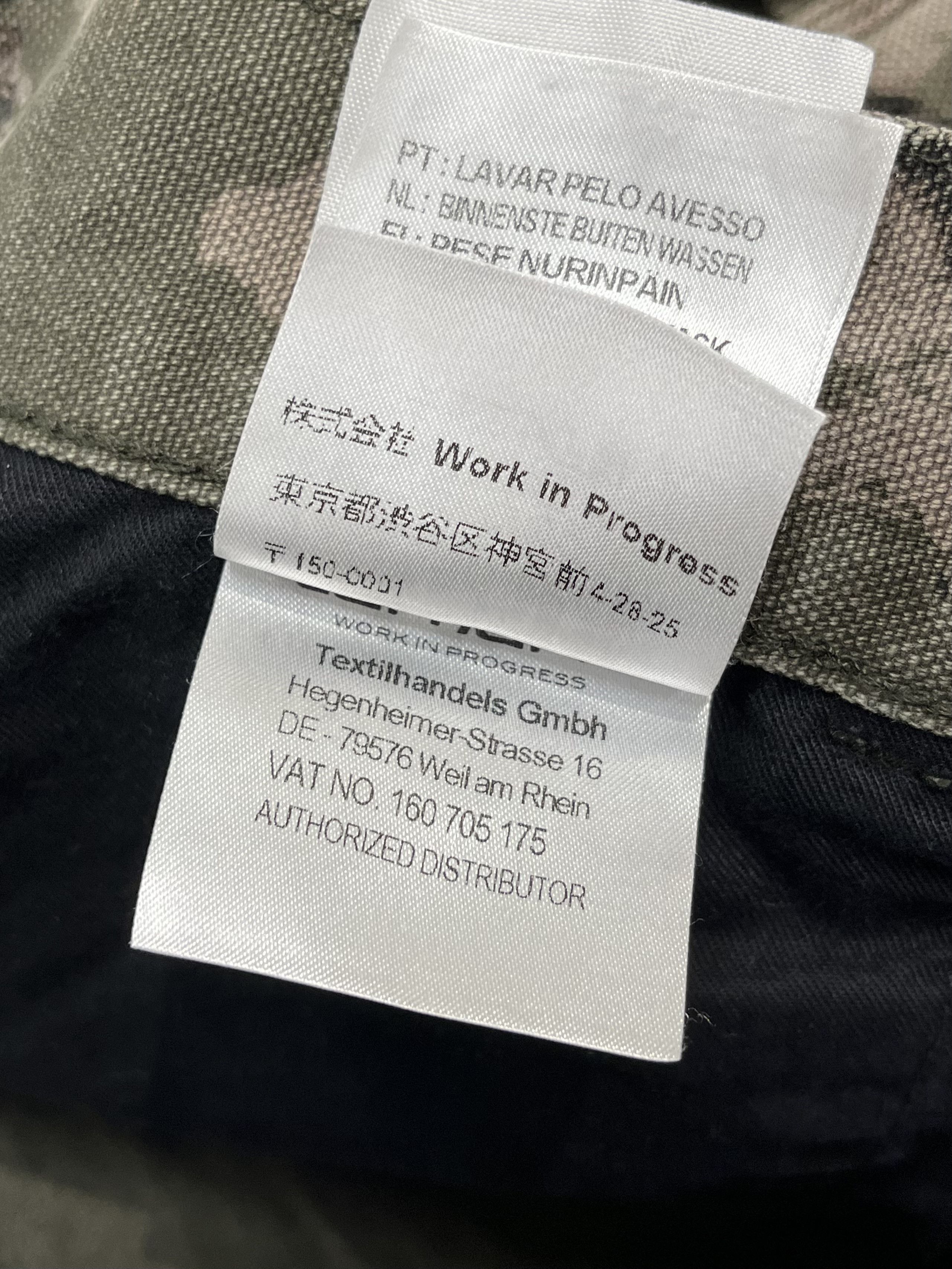 Carhartt Carhartt Double Knee Denim Pants Camo Green Size US 32 / EU 48 - 9 Thumbnail