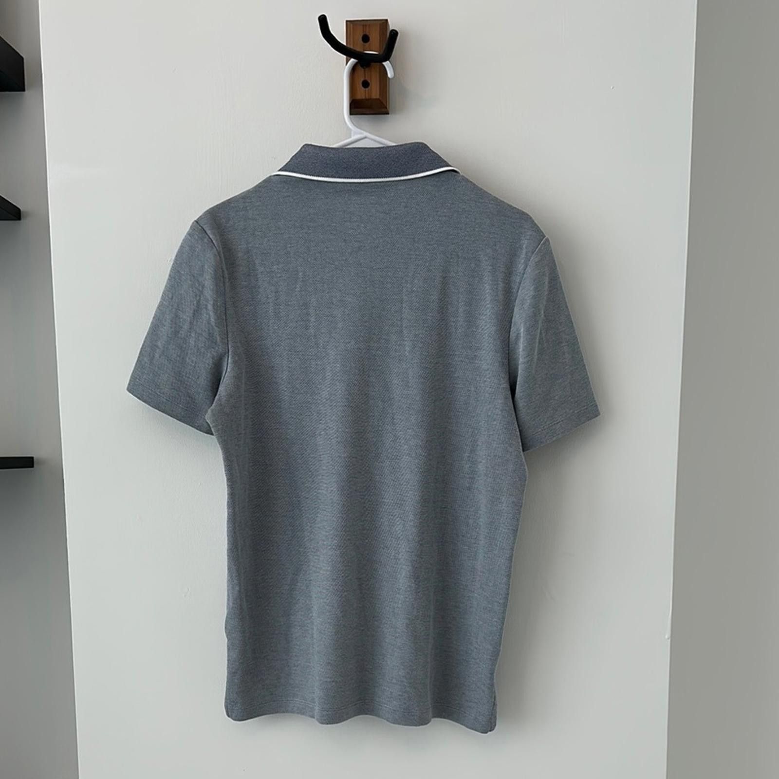 DKNY DKNY Gray Polo Shirt Soft Cotton Classic Design Size US S / EU 44-46 / 1 - 4 Thumbnail