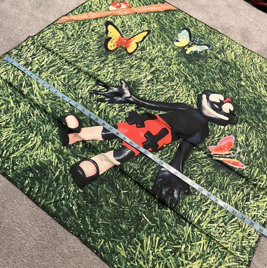 Plague Boulevard New Lil Darkie Small Dark One Grass Butterfly Tapestry Rare Size ONE SIZE - 3 Thumbnail