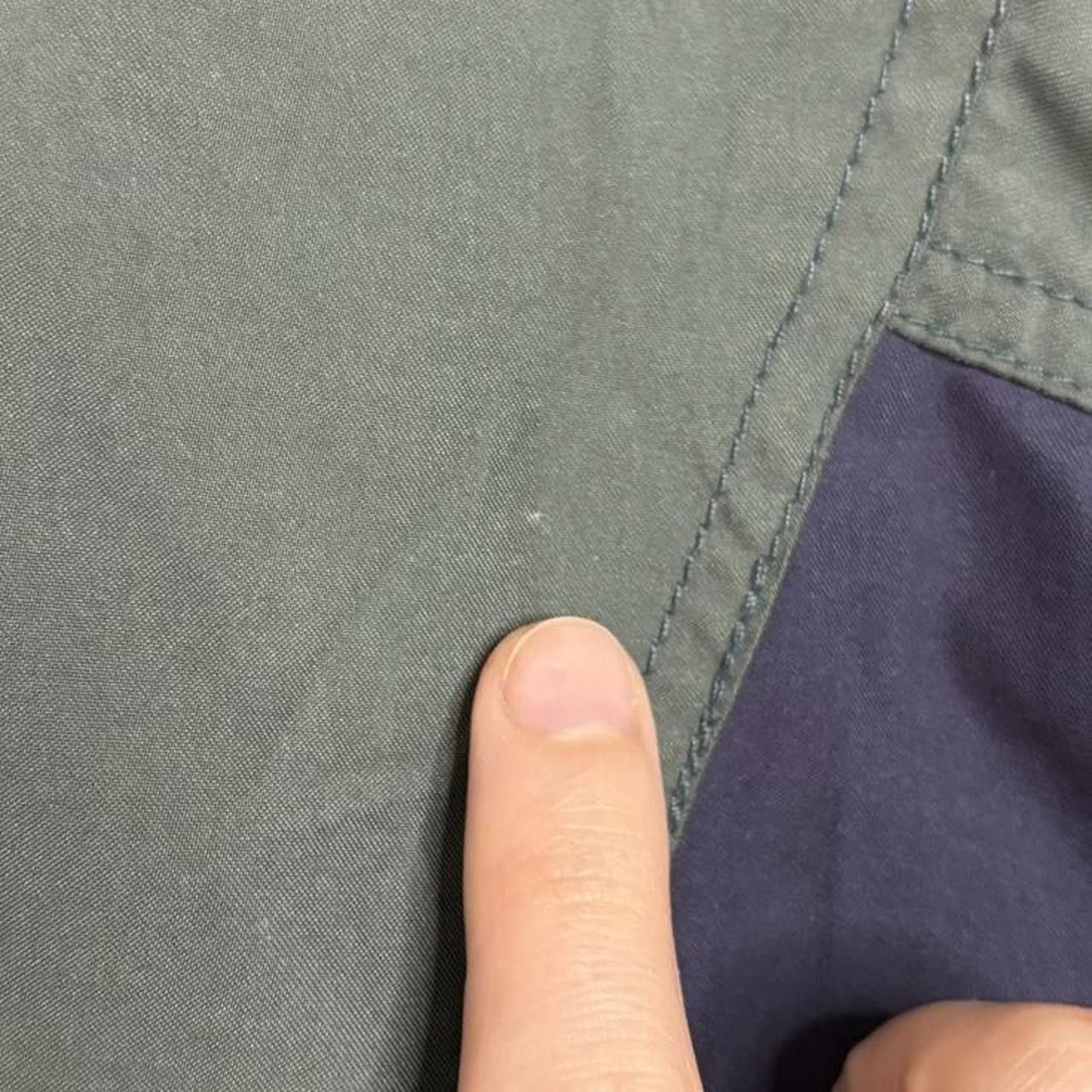 Vintage Vintage 90s Navy Green Boxy Windbreaker Zip-Up Jacket Size US M / EU 48-50 / 2 - 8 Thumbnail