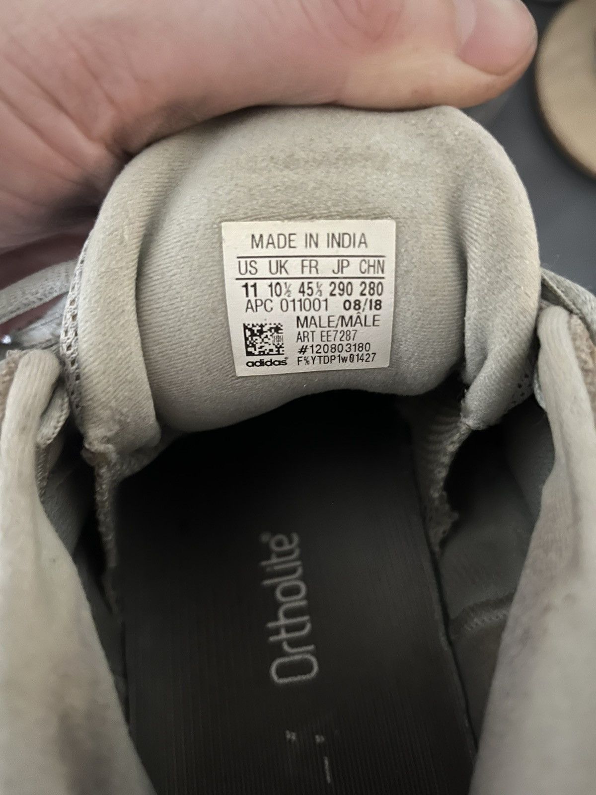 Adidas × Yeezy Adidas x Yeezy 500 ‘Blush’ Mens Size 11 Size US 11 / EU 44 - 9 Thumbnail