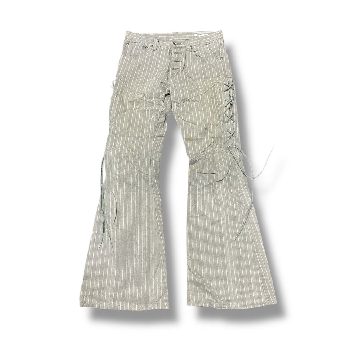 SEMANTIC DESIGNS Punk Style Flare jeans