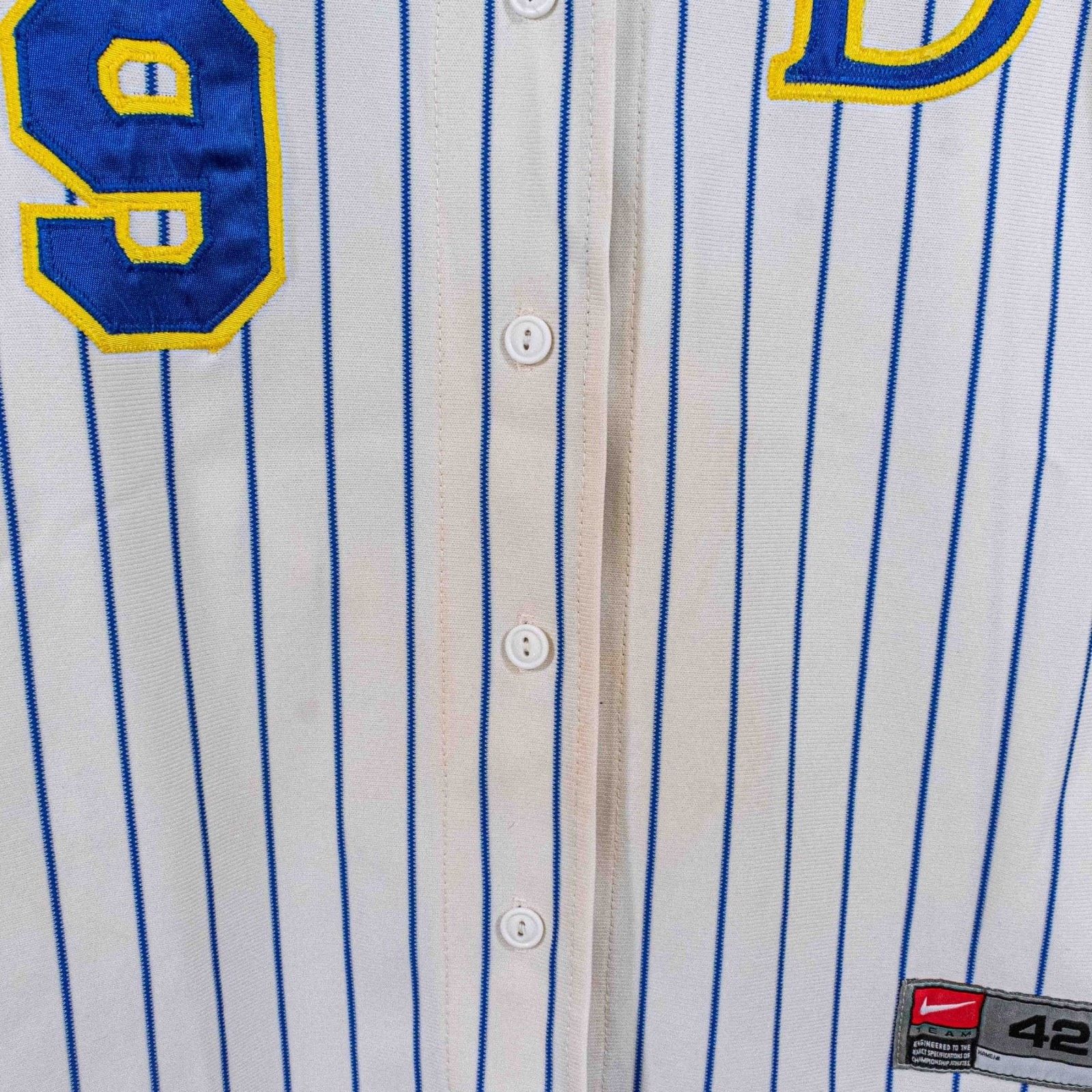 Nike Delaware Fightin Blue Hens Nike Baseball Jersey Sz 42 NCAA Size US L / EU 52-54 / 3 - 13 Thumbnail