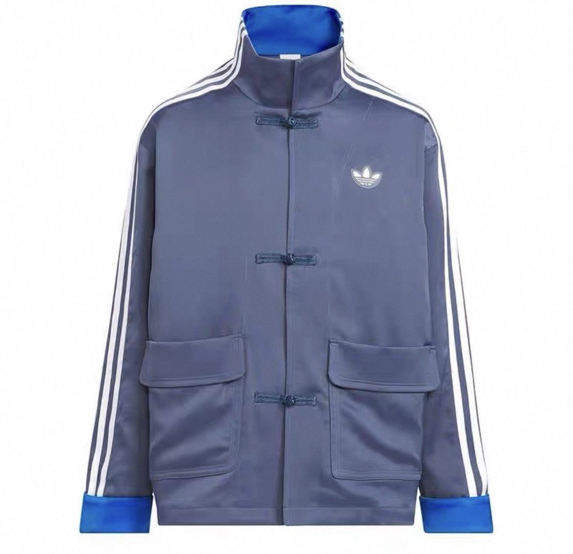 Adidas Adidas Chinese New Year Exclusive Edition Tang Jacket Blue Size ONE SIZE - 1 Thumbnail