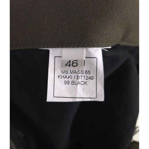 Yang Li Yang Li 5 Pocket Contrast Trousers Size 46 US 30 S Mens Bla Size US 30 / EU 46 - 10 Thumbnail