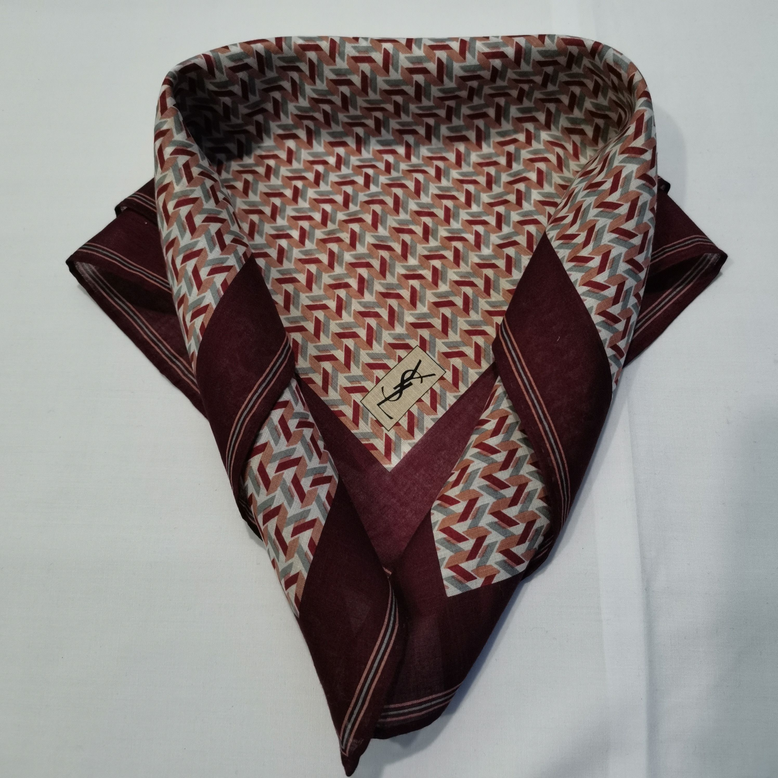 Yves Saint Laurent YVES SAINT LAUREN HANDKERCHIEF/BANDANA/SCARF Size ONE SIZE - 1 Thumbnail