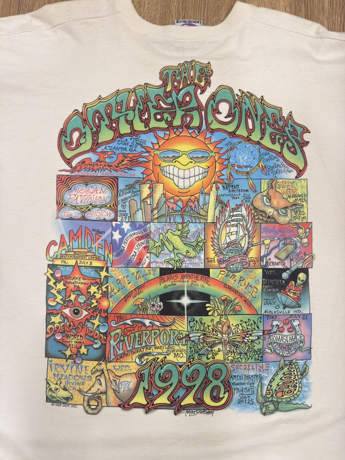 Vintage 1998 The Other Ones - Grateful Dead - Liquid Blue