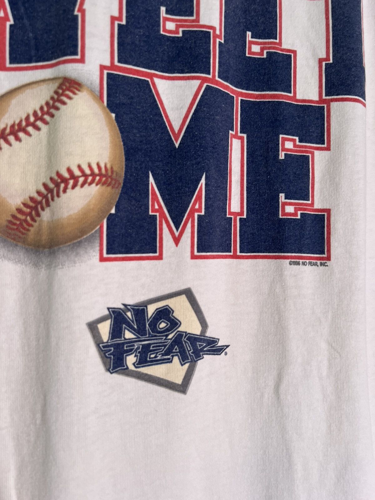 Vintage 90’s VTG Vintage No Fear Sweet Home Baseball Retro Tee Shirt Size US XL / EU 56 / 4 - 6 Thumbnail