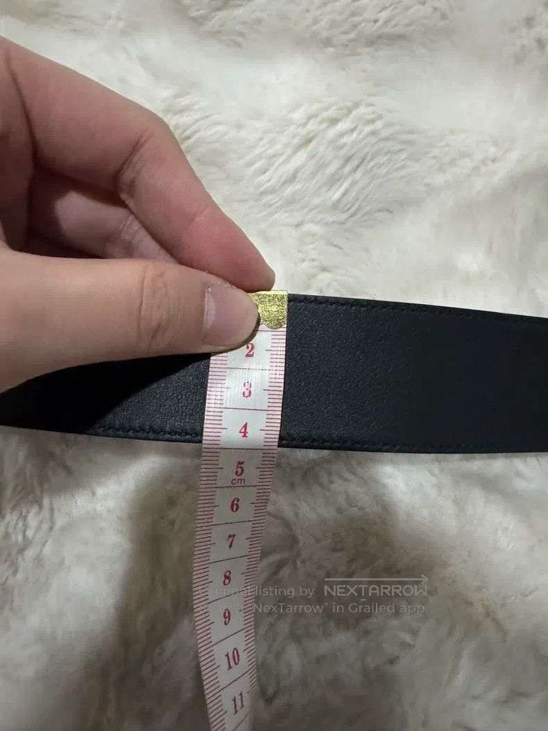 Saint Laurent Paris Saint Laurent Paris size 75 Double Ring Leather Belt Size ONE SIZE - 8 Thumbnail