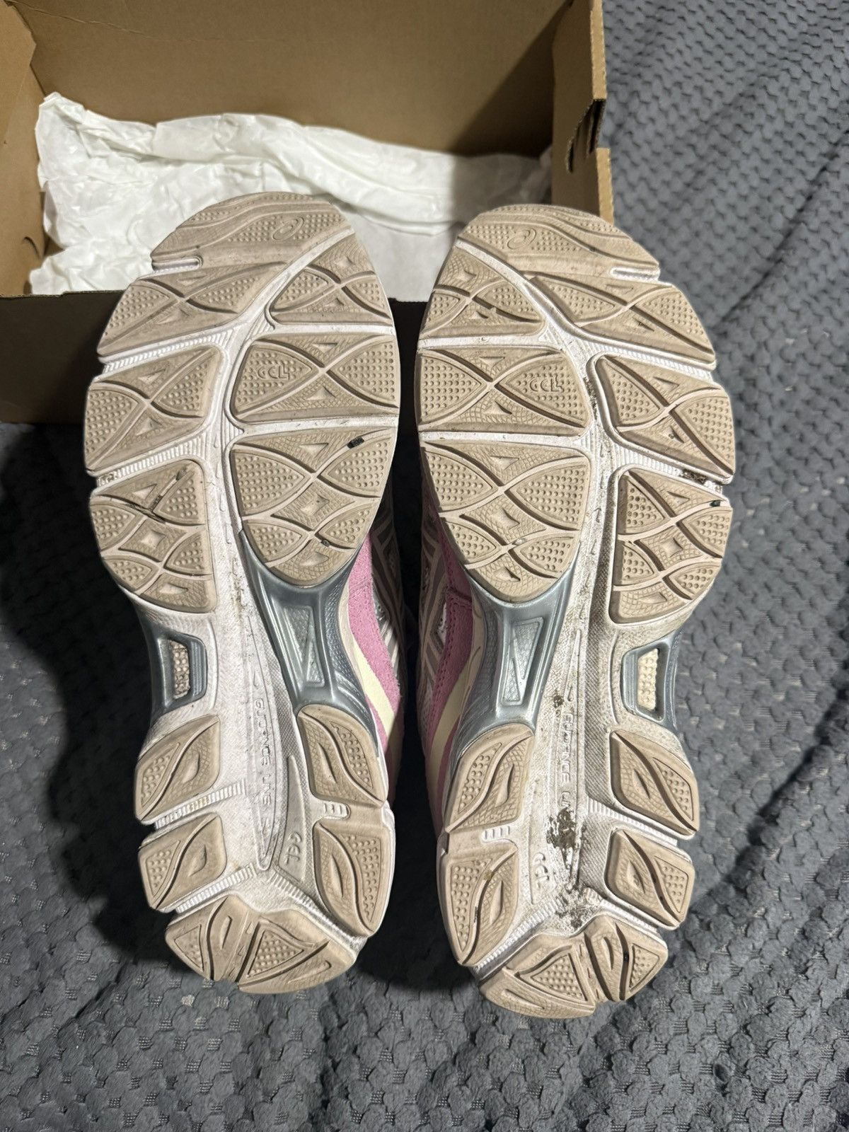 Asics Asics Gel NYC ‘Cream Pink’ (Very Great Condition) Size US 10.5 / EU 43-44 - 7 Thumbnail