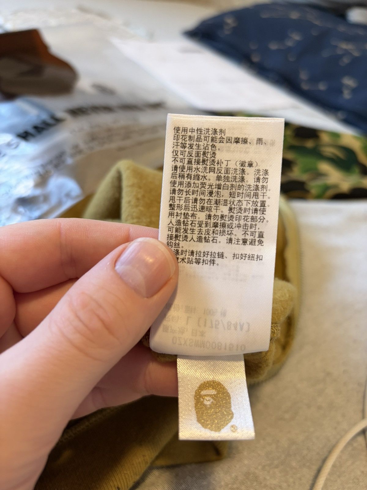 Bape Bape abc green camo crystal stone Size US L / EU 52-54 / 3 - 10 Thumbnail
