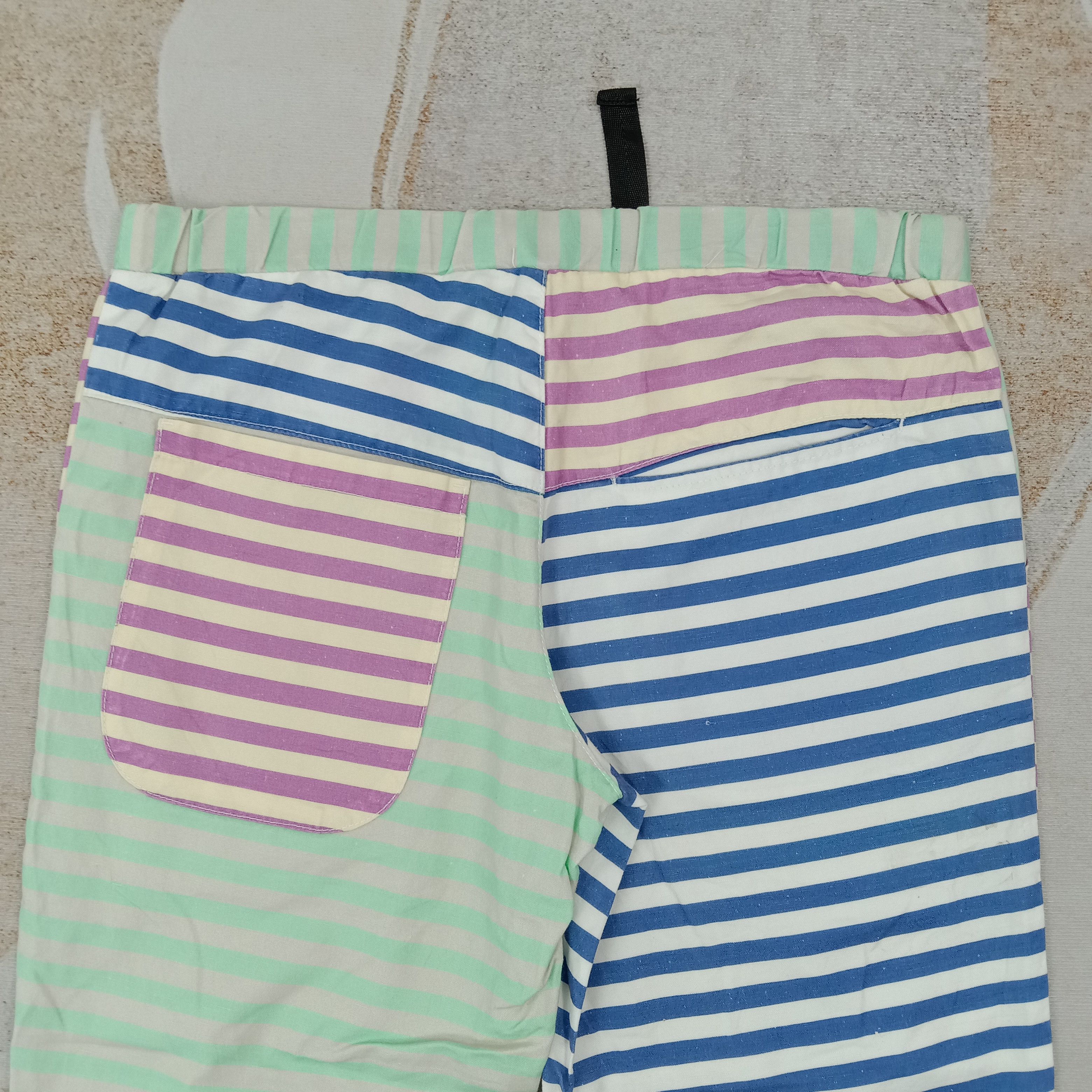 Ne-Net Ne-Net by Issey Miyake Stripes Pants C265N23 Size US 34 / EU 50 - 7 Thumbnail