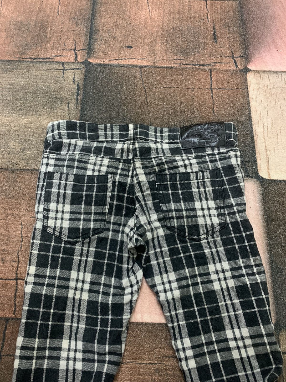 20471120 × Japanese Brand × Le Grande Bleu (L.G.B.) PUNK style sorridere pant flannel design Size US 30 / EU 46 - 11 Thumbnail