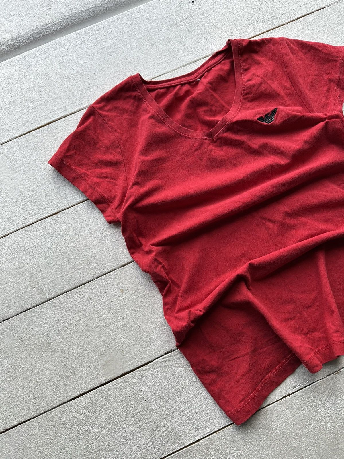 Armani × Vintage 🚨AVANT GARDE ARMANI 90s RARE longsleeve BIG LOGO Y2K LUXURY Size S / US 4 / IT 40 - 2 Thumbnail