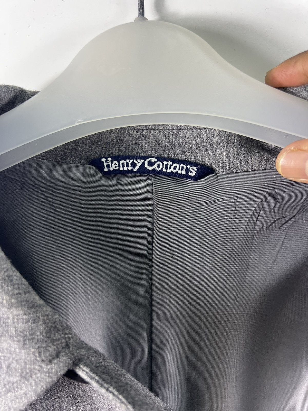 Henry Cotton's 🔥 OverCoat Henry Cottons Size US M / EU 48-50 / 2 - 9 Thumbnail