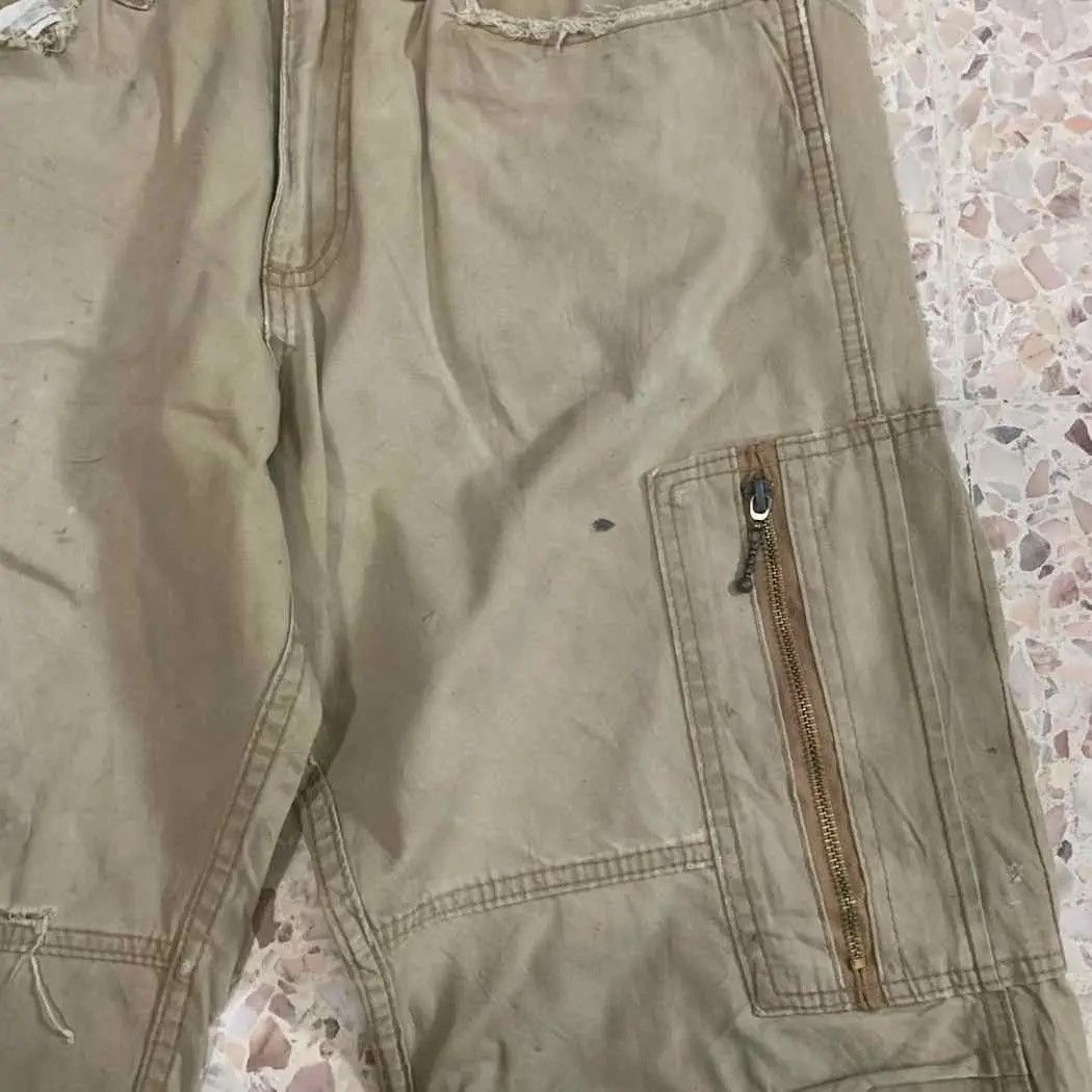 Japanese Brand RUSTY DIRTY! Japanese Vintage Utility Trousers Distressed Size US 31 - 9 Thumbnail