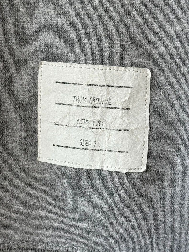 Thom Browne Thom Browne Grey hoodie Size US M / EU 48-50 / 2 - 8 Thumbnail