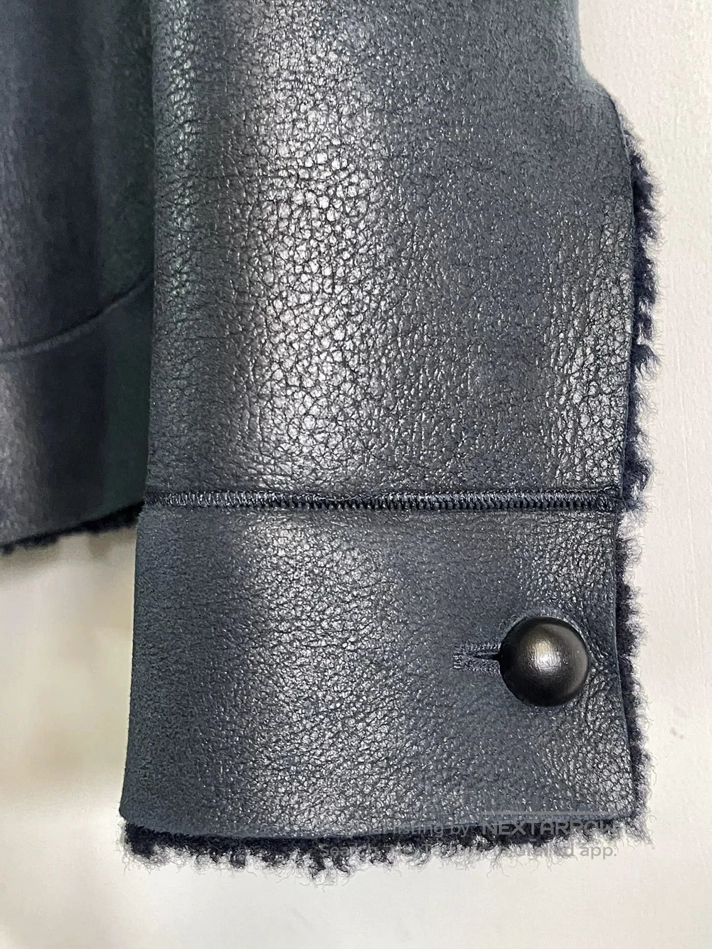 Helmut Lang helmut lang lamb leather fur jacket. Size XS / US 0-2 / IT 36-38 - 6 Thumbnail