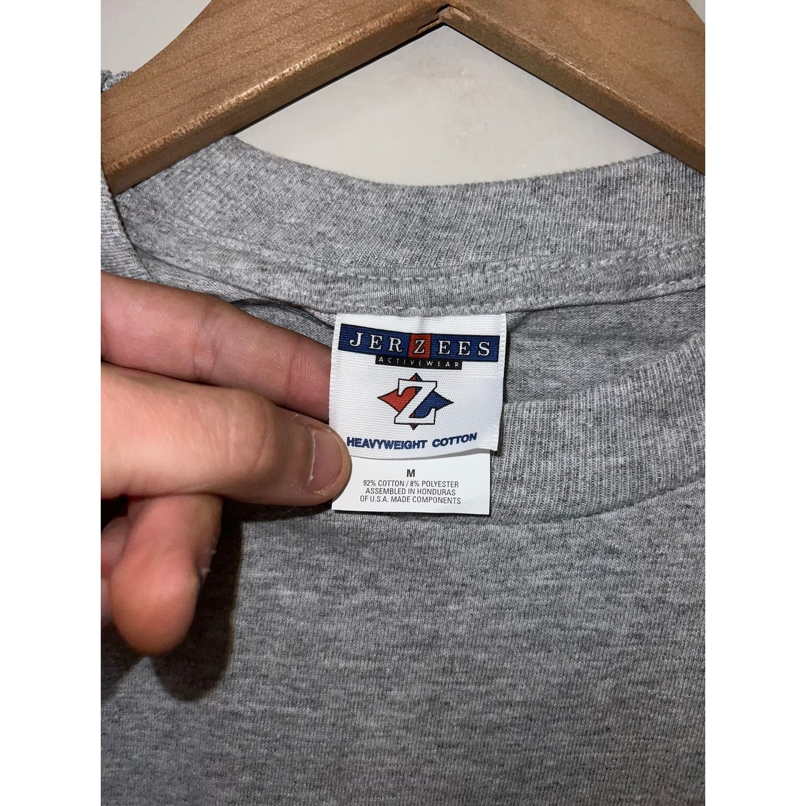 Jerzees Vintage Texas Southfork Ranch Shirt Gray TX Tee VTG 90s M Size US M / EU 48-50 / 2 - 5 Thumbnail