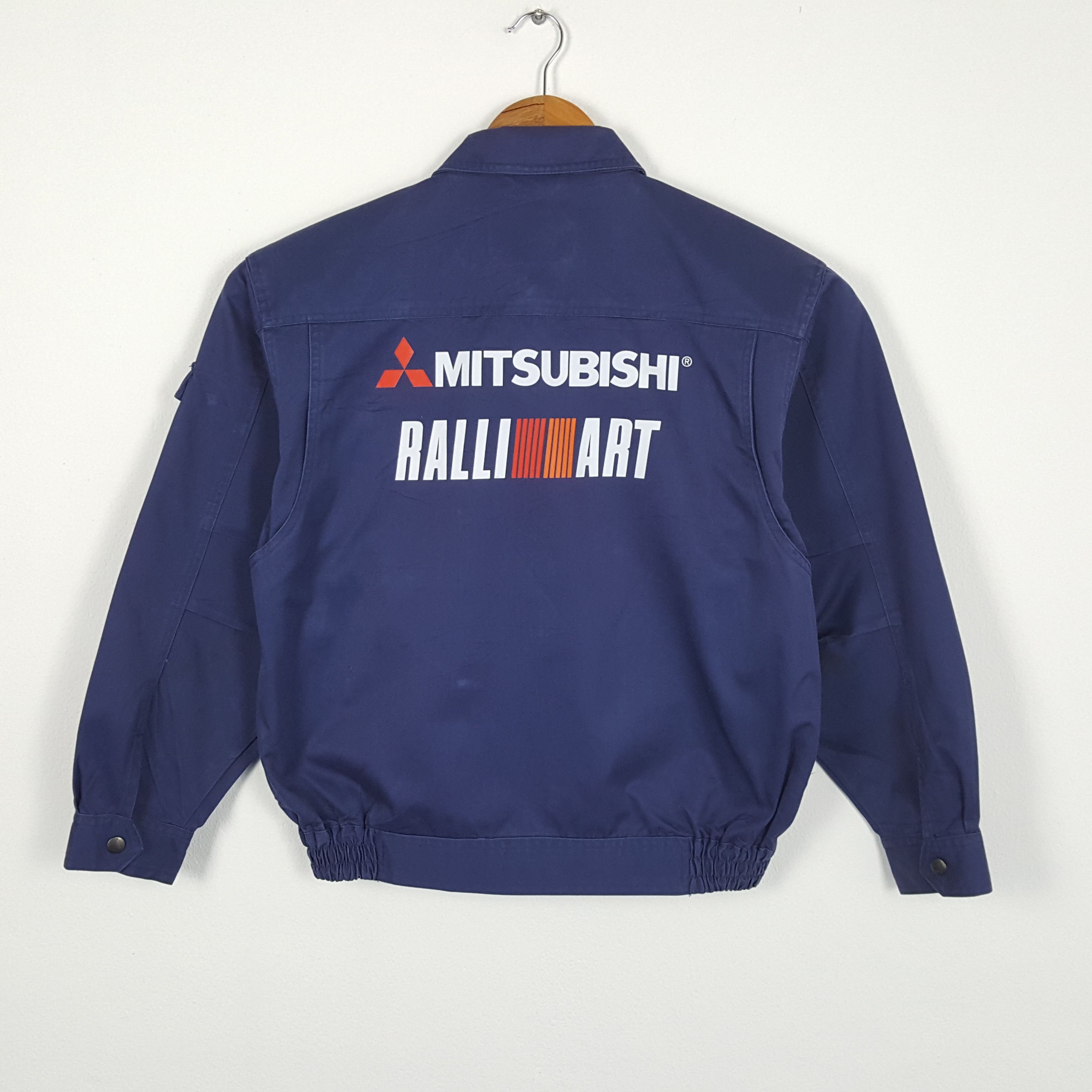 Vintage MITSUBISHI RALLI ART Japanese Racing Custom Jacket