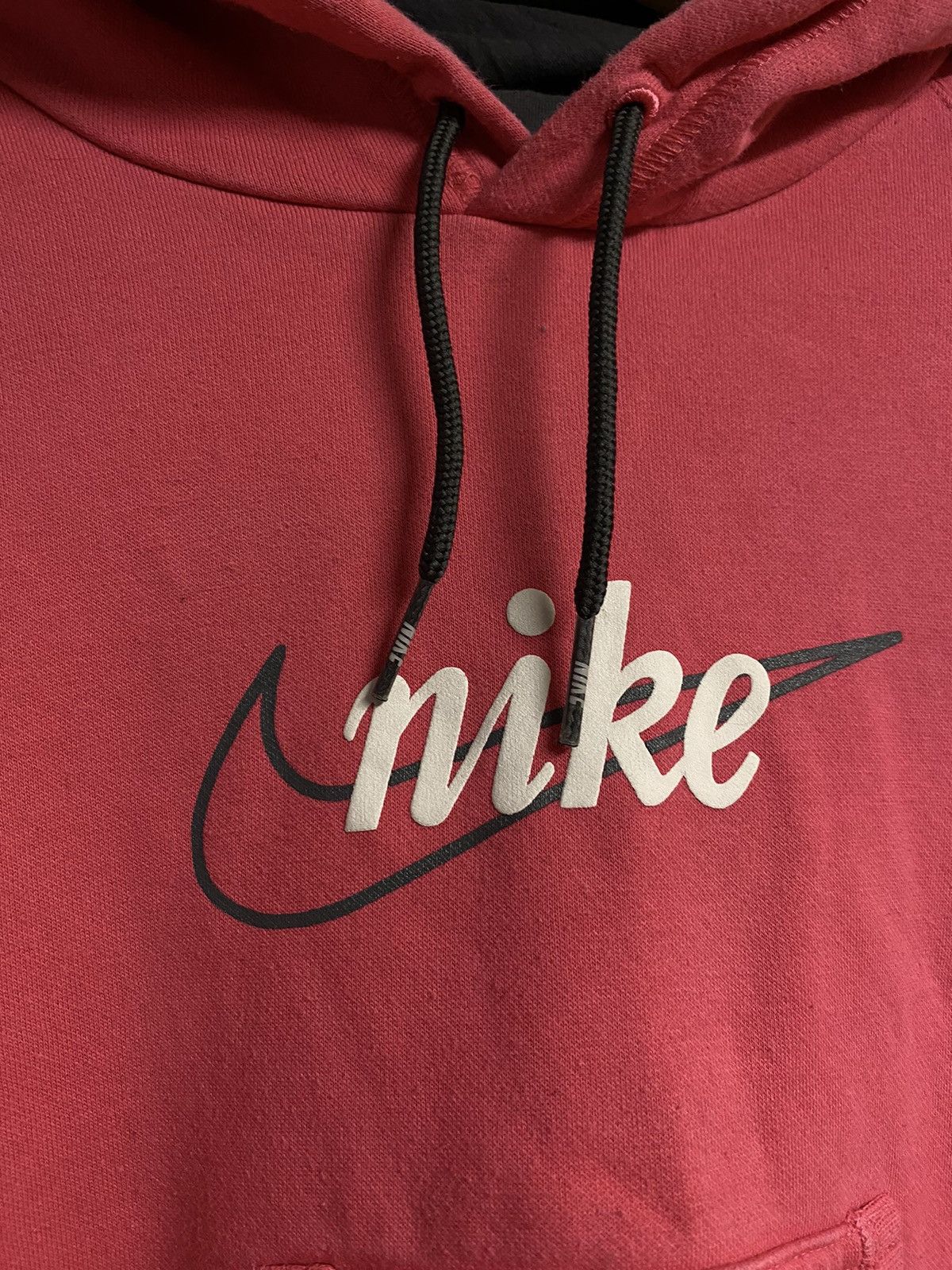 Vintage Vintage Y2K Nike Hoodie Sweater Pink Size S / US 4 / IT 40 - 2 Thumbnail