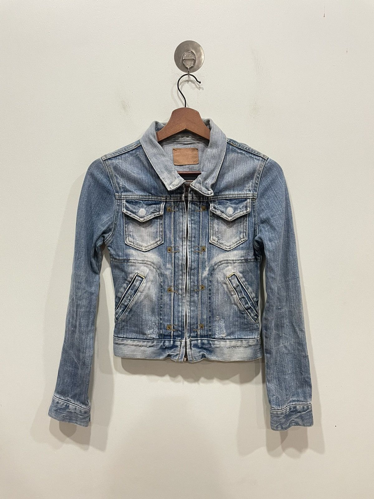 Blue Blue Japan Blue Blue Denim Jacket Size S / US 4 / IT 40 - 1 Thumbnail
