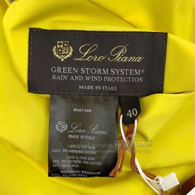 Loro Piana Loro Piana Contrast Color Two-Sided Wear Nylon Hooded Zipp Size XS / US 0-2 / IT 36-38 - 5 Thumbnail