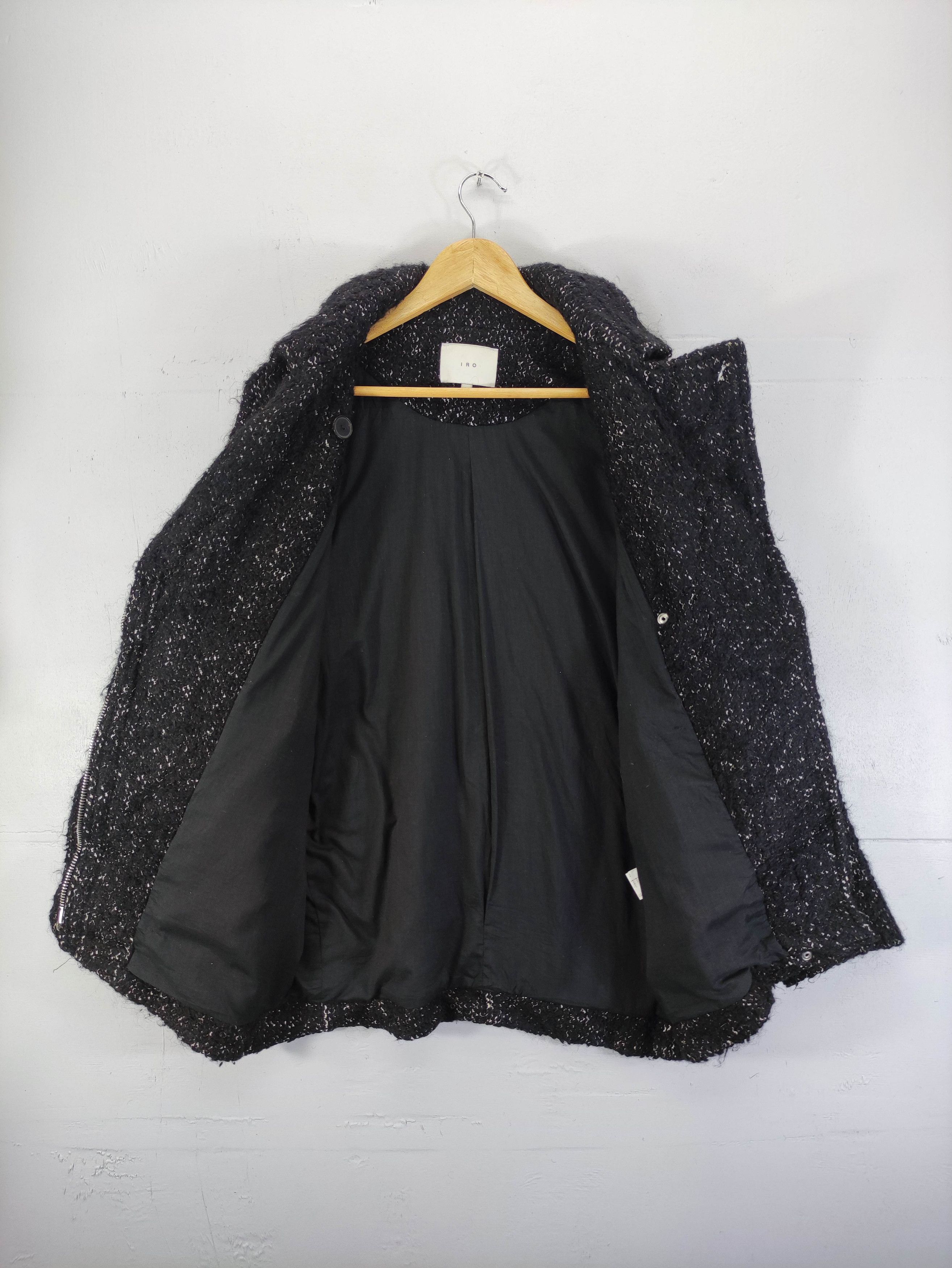 Iro Vintage Iro Mohair Jacket Zipper Size L / US 10 / IT 46 - 3 Thumbnail