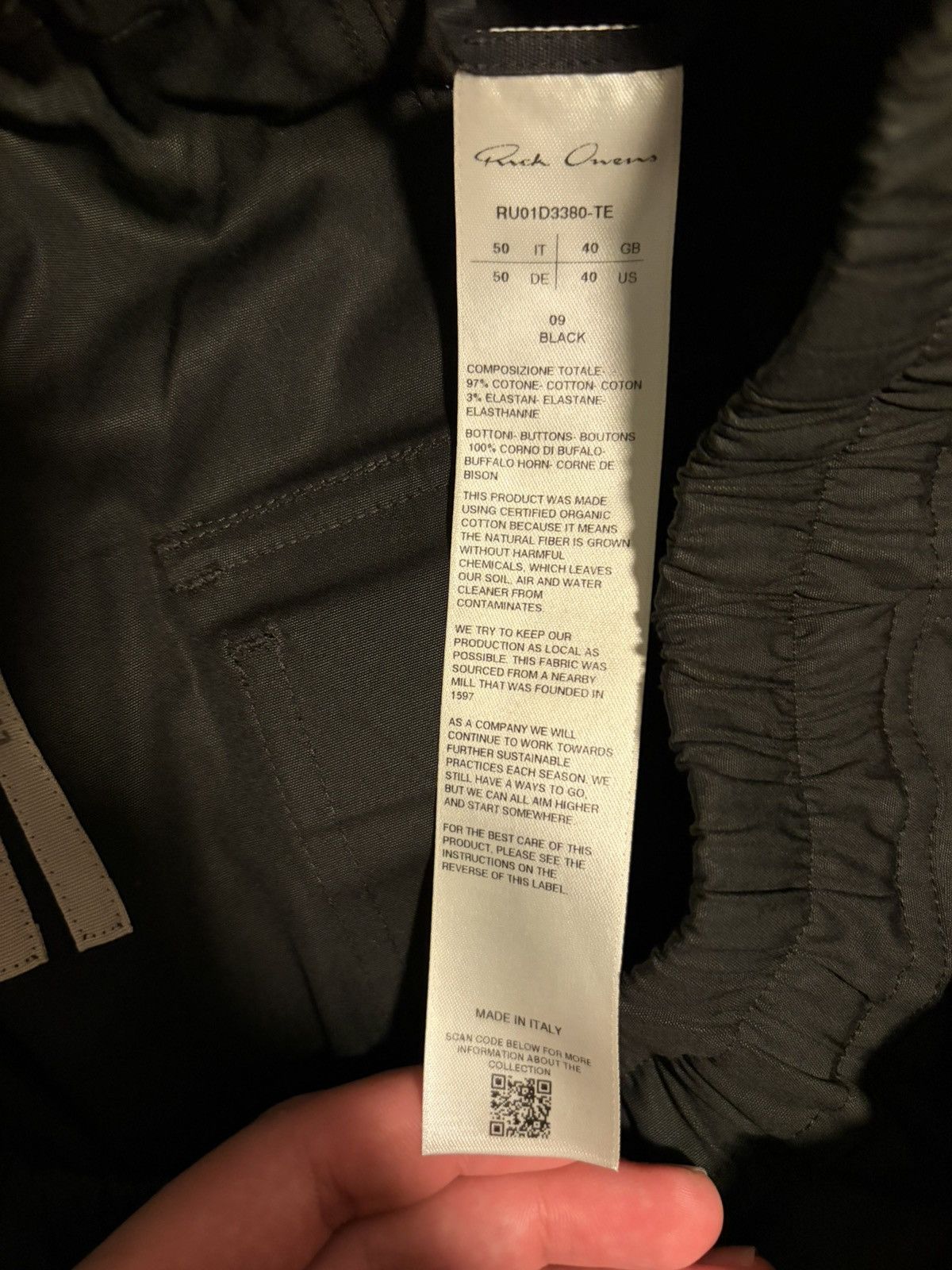 Rick Owens Rick Owens Lido 24 Drop Crotch Pants Size US 32 / EU 48 - 4 Thumbnail