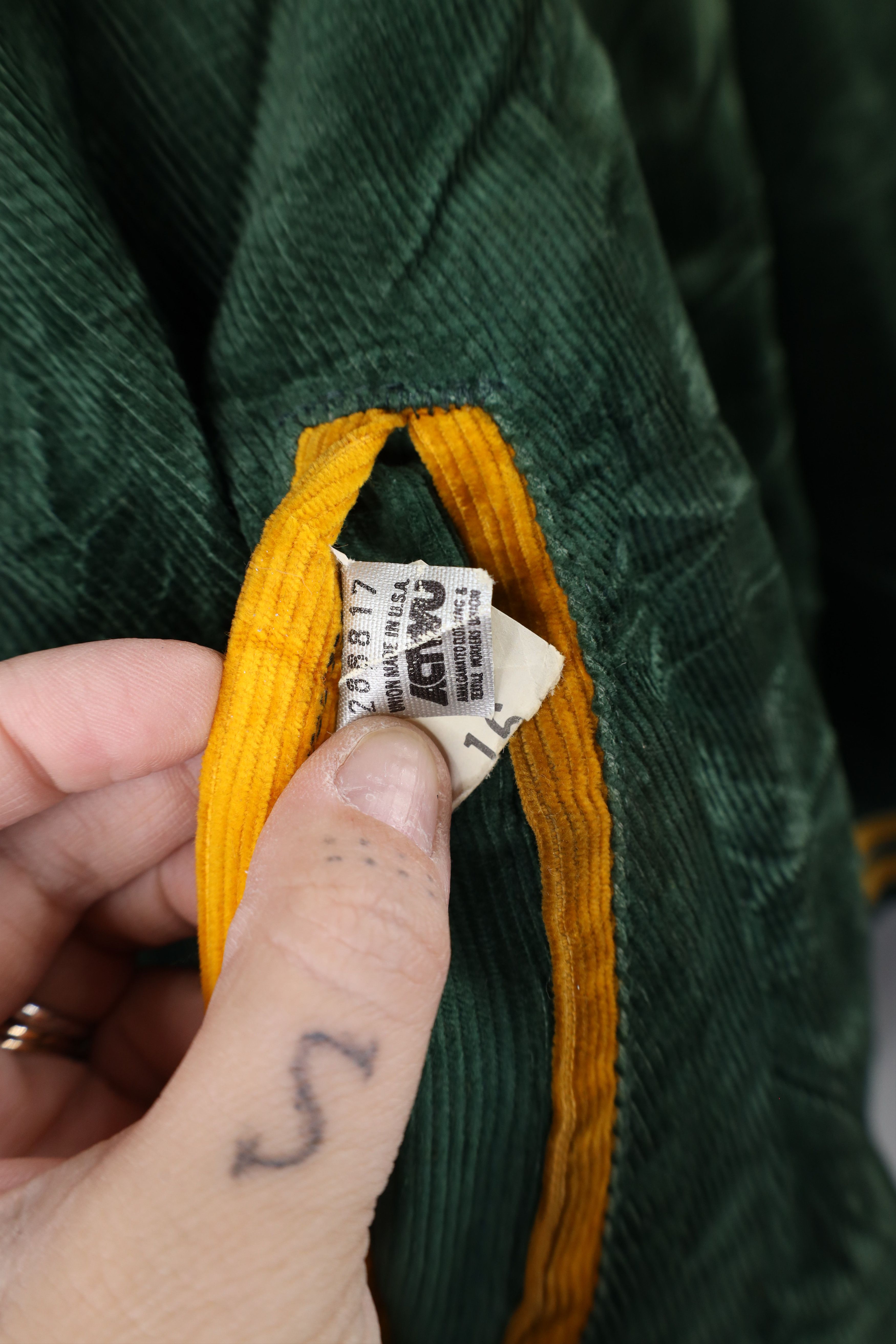 Vintage Vintage 70s Pinizzotto Trucking Corduroy Bomber Jacket USA Size US XXL / EU 58 / 5 - 5 Thumbnail