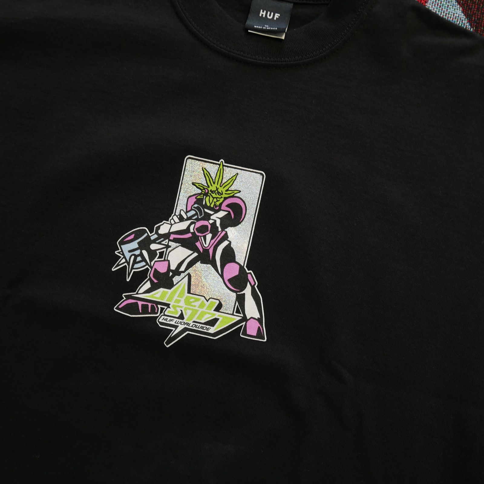 Huf Huf x Alienlabs Mech Buddy Holographic Tee Size US M / EU 48-50 / 2 - 2 Thumbnail
