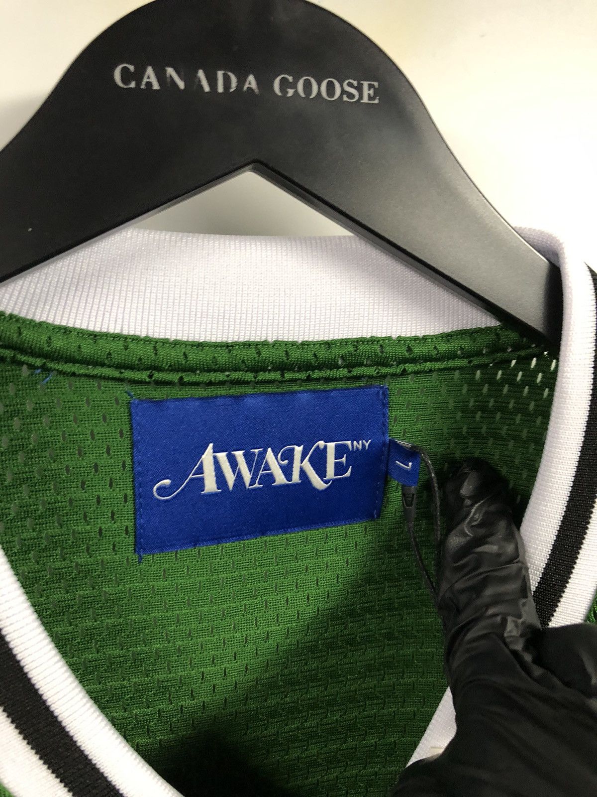 Awake NY Awake NY Robo Green Yellow Hockey Jersey Large Size US L / EU 52-54 / 3 - 3 Thumbnail