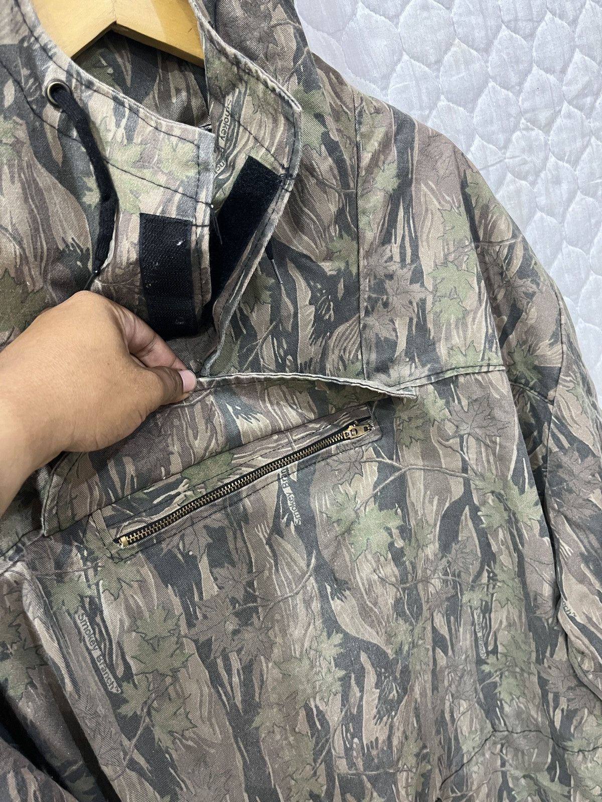 Vintage (Zzzz)🔥🔥VINTAGE MILITARY SMOKEY BRANCH ANORAK HOODIE JACKET Size US XL / EU 56 / 4 - 10 Thumbnail