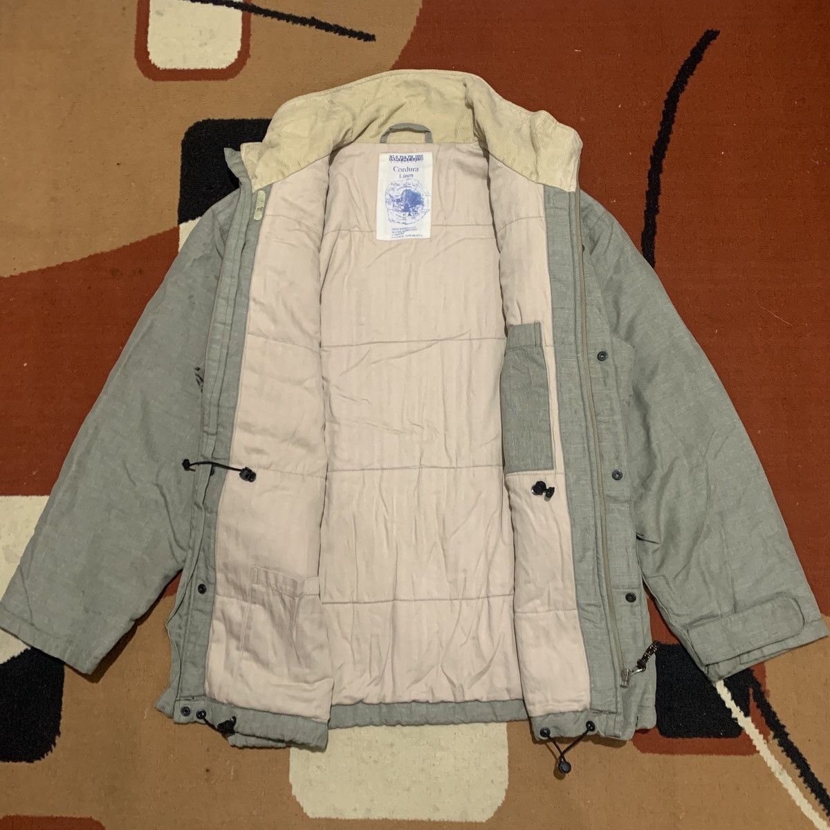 Napapijri Vintage Napapijri Cordura Jacket | Napapijri Jacket Size US XL / EU 56 / 4 - 4 Thumbnail
