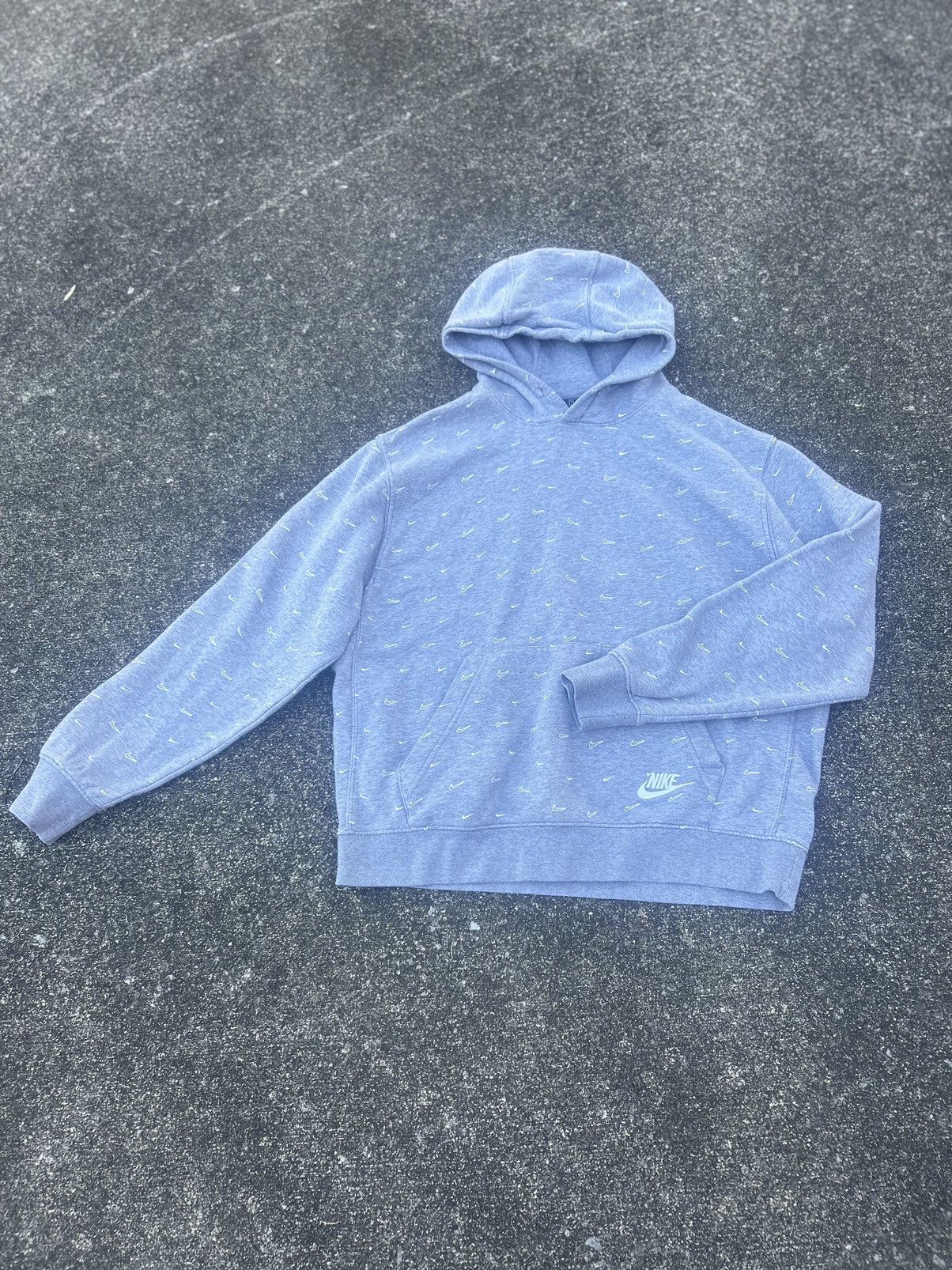 Nike Grey nike hoodie Size US L / EU 52-54 / 3 - 2 Thumbnail