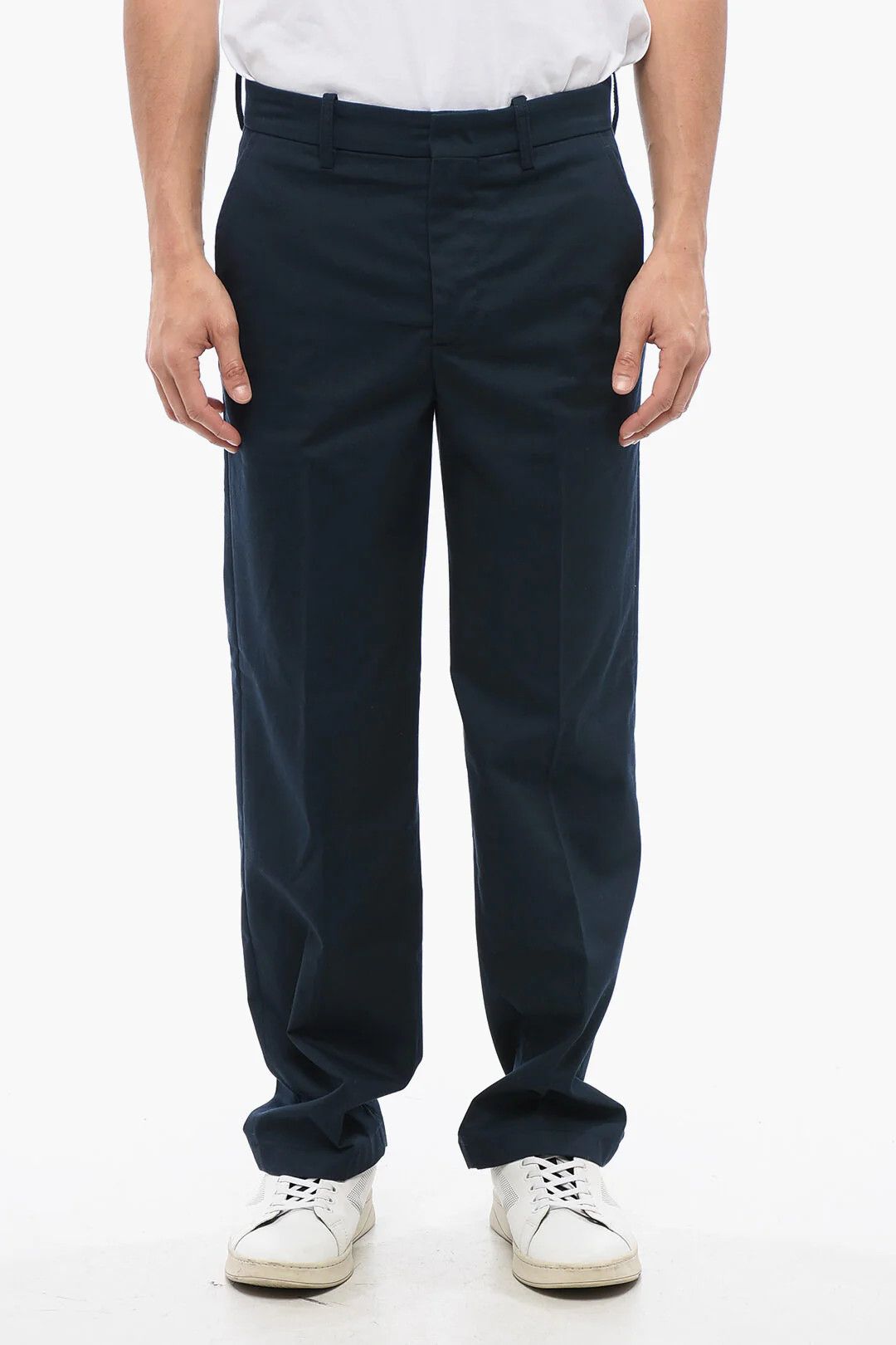 DEPARTMENT5 og1mm0326 Casual Twill 4-Pocket Pant in Blue Size US 33 - 5 Thumbnail