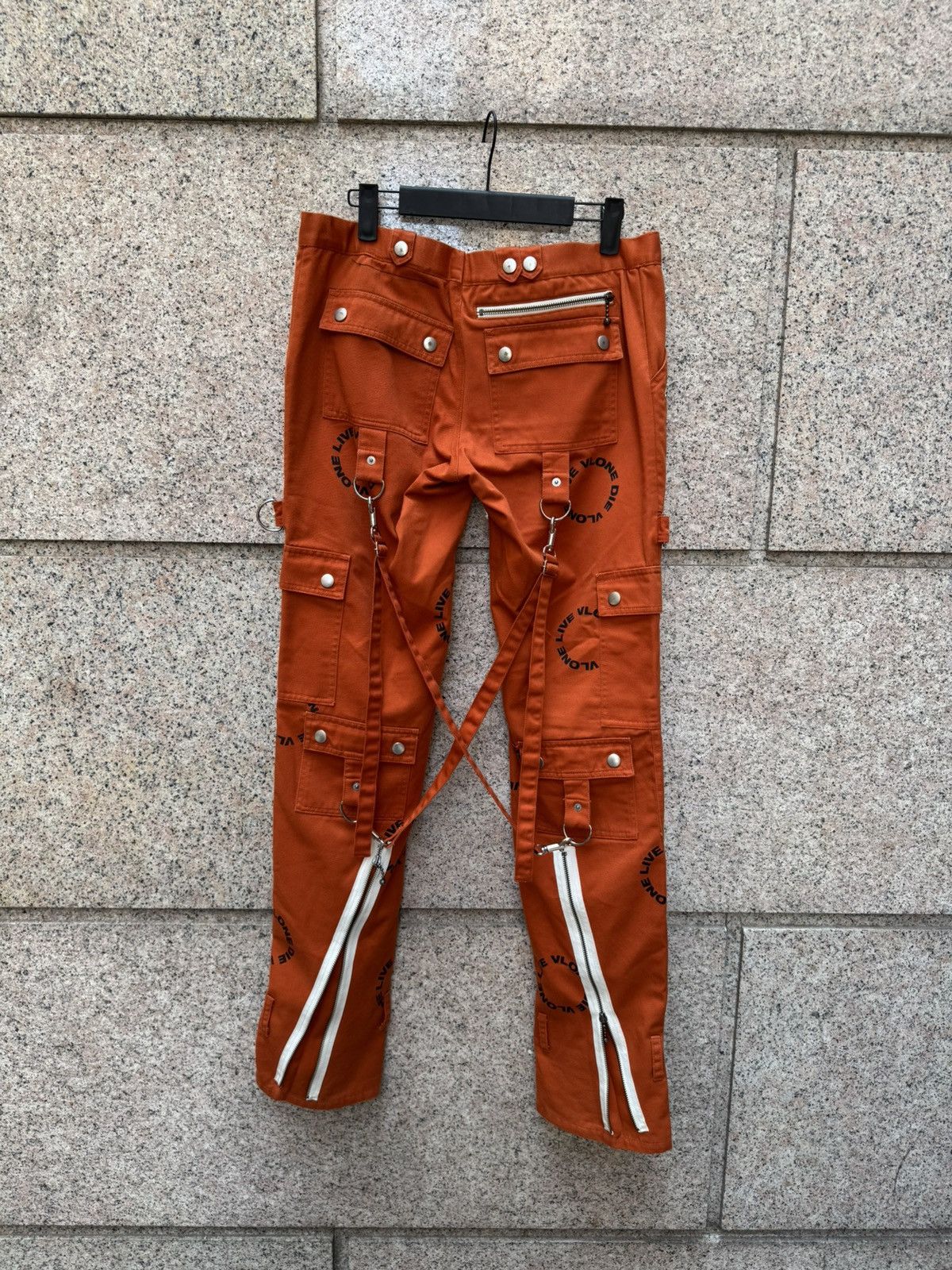 Vlone Vlone bondage pants orange M Size US 31 - 7 Thumbnail